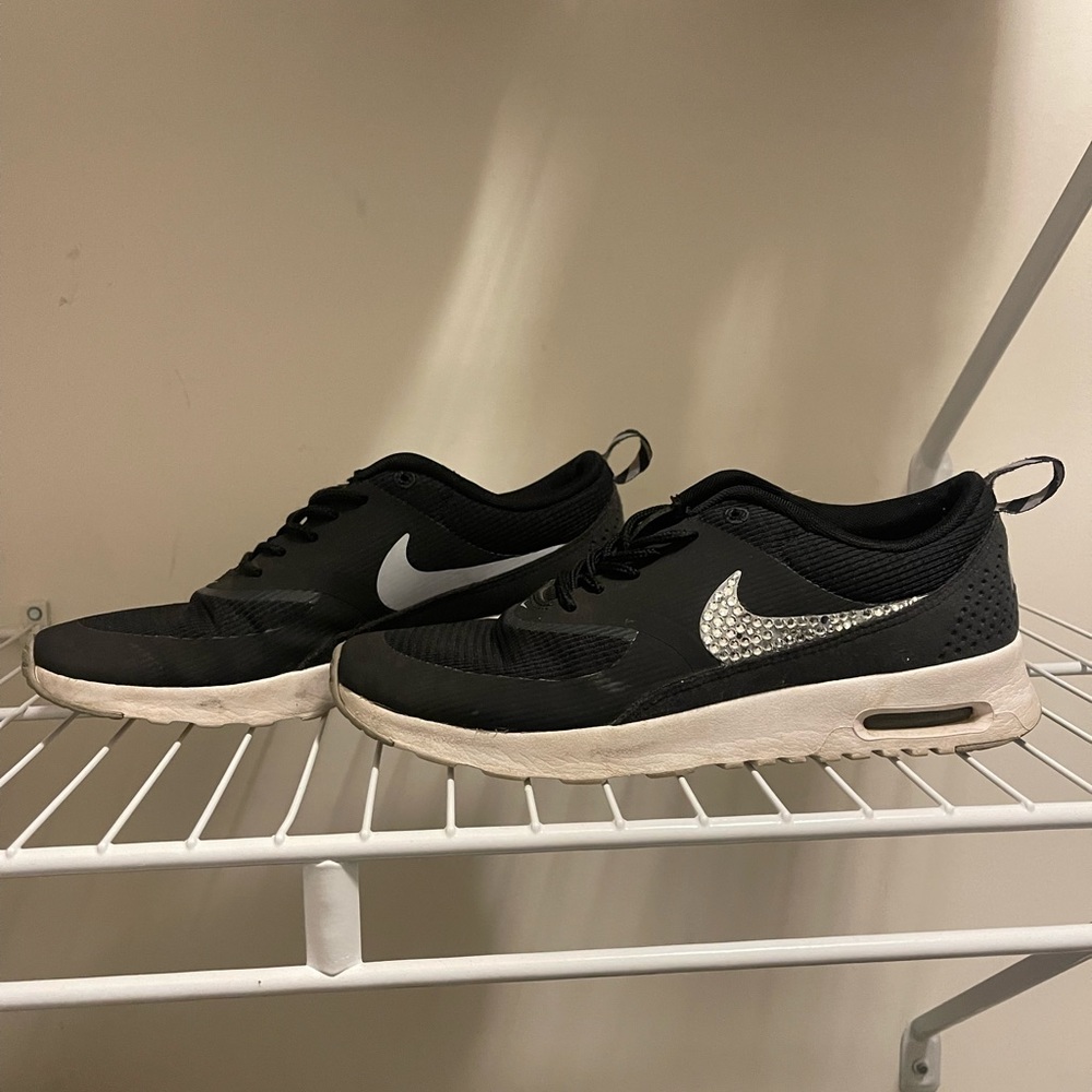 CUSTOM Nike bedazzled sneakers